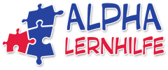 Logo der Alpha Lernhilfe - seit 2005 in Dresden